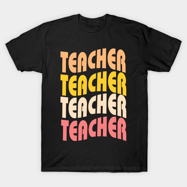 Art Teacher Design T-Shirt by Teesquares